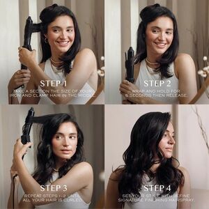 Kristin Ess Nanoblack 1.25” Ceramic Curling Iron